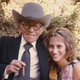 George Burns and Marcia Zwilling (photo courtesy of Marcia Zwilling)